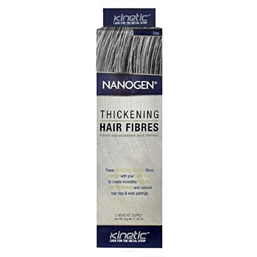 Image of Nanogen Keratin Hair Thickening Fibers 30 gm (Grey)