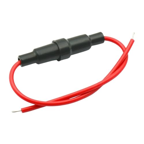 Porte-fusible 250V avec câble 22 AWG et boîtier de fusible en verre de sécurité