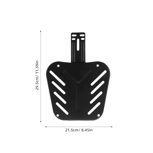 Soporte estable y estilizado de equipaje para motocicletas con acabado negro mate 2