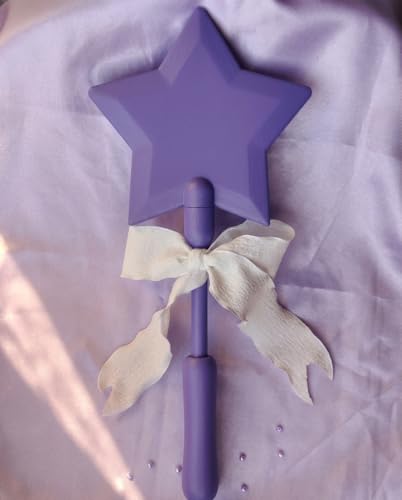 Image of THREADOUS Credit Card Wand Holder Lavendar, Fairy Wand Credit Card Holder, Magic Fairy Pay Star Wand Credit Card Holder, Tap to Pay Wand The Fairy Pay Debit Card Wand for Easy Checkout (Lavendar)