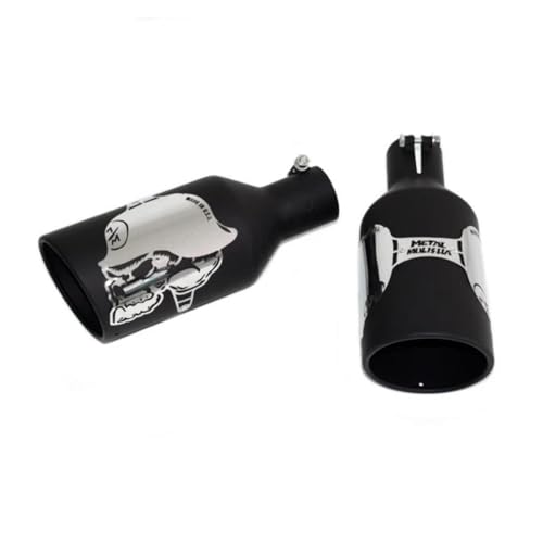Tuyau d'échappement voiture crâne Jeep Wrangler silencieux embout pot