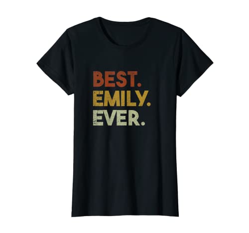 Cute Best Emily Ever Personalized Name Gifts T-Shirt