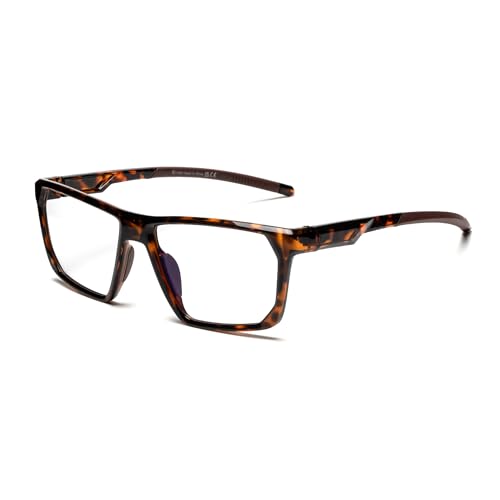 Image of Blue Light Blocking Glasses for Women Men, Square Thick Frame Anti Eyestrain & UV Glare JF6218