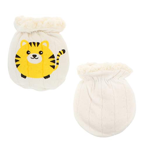 Amosfun Luvas Anti-Arranhões para Bebês Recém-Nascidos Luvas Quentes de Bebês Recém-Nascidos Luvas d