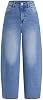 Pantalones Barrel de Mezclilla para Mujer, Tiro Alto, Holgados y de Corte Recto 2