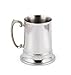 Brilliant Double-Walled Stainless Steel Large (16 Oz.) Beer Mug - Fine StainlessLUX Barware for Your Enjoyment