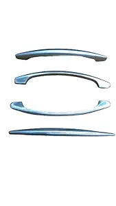 LMS-IRen Wardobe Stainless Steel Door/Cabinet/Drawer Handles Matt Finish? (Pack of 4 Piece, 6 Inch)