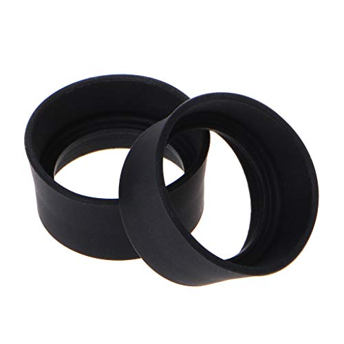 luosh Eyepiece Caps,Binoculars Lens Cover,2Pieces Soft Rubber Eyepiece Eye Shield 29-30mm Eye Guards Cups Eyepiece Covers For Binocular Microscope - Image 3