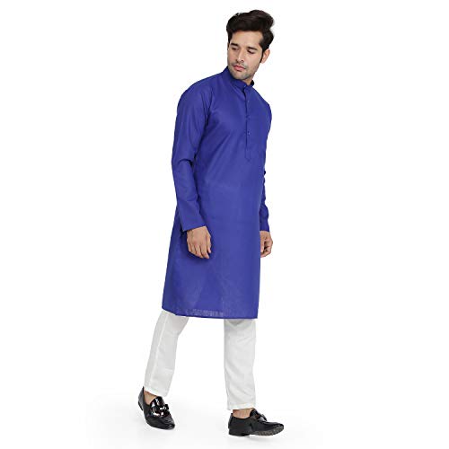 Image of Royal Kurta Mens Cotton Kurta Pyjama Set