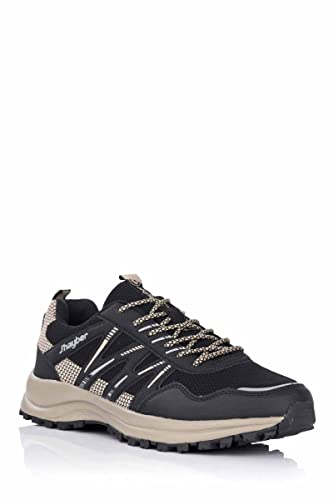 Chaussures running J'HAYBER RALIN pour homme noir en nylon taille 44