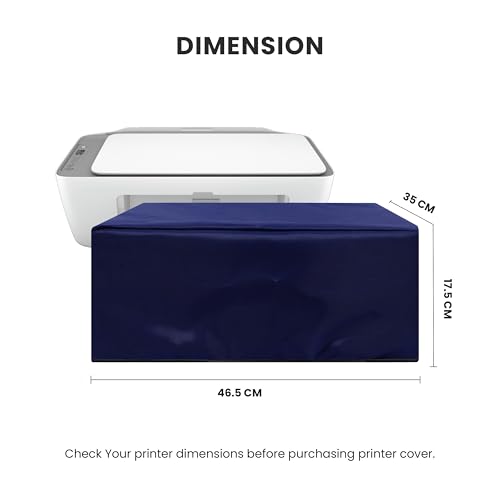 Image of Alifiya Dust Proof Washable Printer Cover for HP Deskjet 2776 / 2729 / 2338 / 2332 All in One Inkjet Colour Printer - Blue