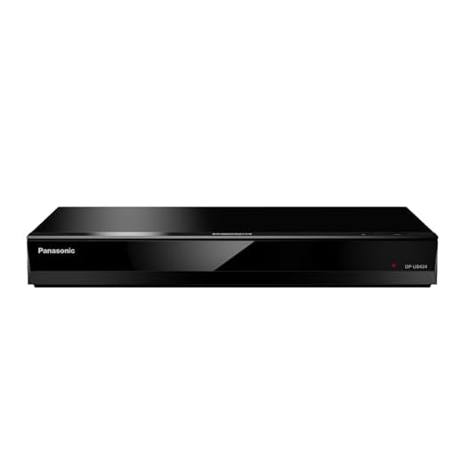 Panasonic DP-UB424EGK Ultra HD Player (4K Blu-ray Disc, 4K VoD, DLNA, 2x HDMI, USB, schwarz)