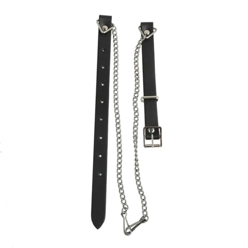 The Celtic Croft Quality Leather Sporran Chain Strap (X-Large (42