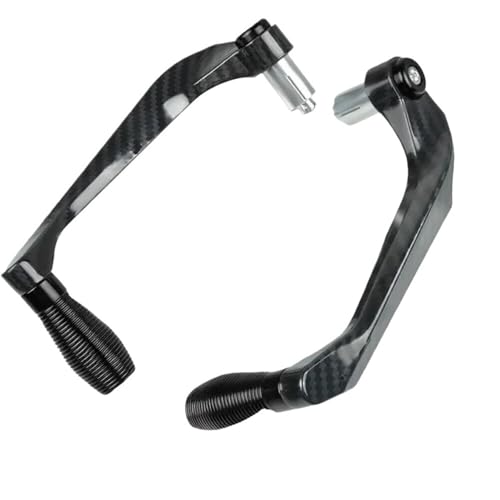 Protège-mains de guidon moto protecteur en carbone pour sorties routières et ville
