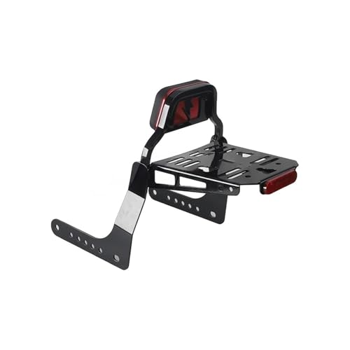Sissy Bar avec porte-bagages rouge pour Harley Softail Low Rider S FXLR M8 2020-2025