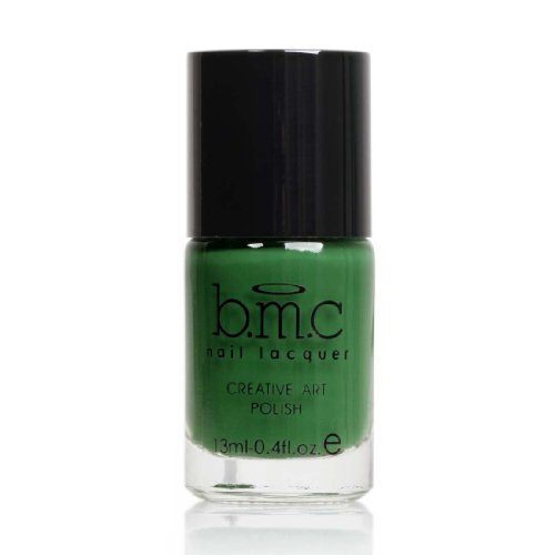 BMC Nail Stamping Lacquers - Creative Art Polish Collection, Color: Lucky Green