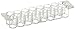 Nunc PolySorp Standard Modules Plate, Clear, 400?L Volume (Case of 320)