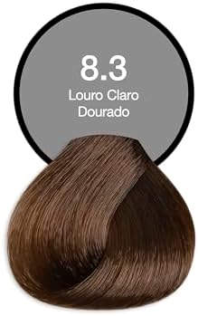 8.3 Louro Claro Dourado Coloração Permanente Acquaflora 60g