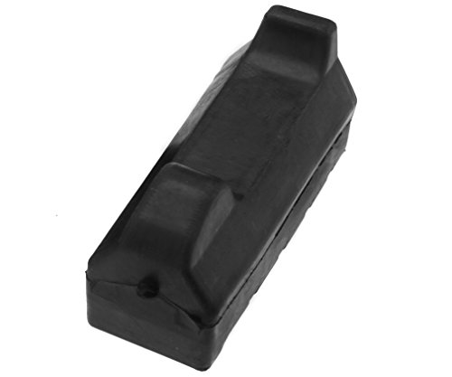 Sostituzione di 2 x moto nero poggiapiedi gomma