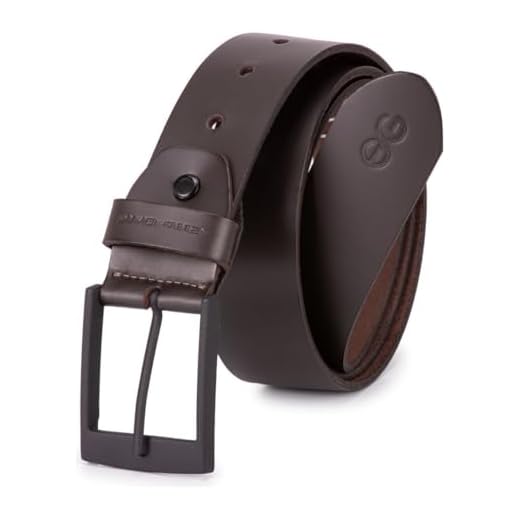 Cinto Masculino Couro Soleta Casual Moderno Com Regulagem(MARROM ESCURO-M)