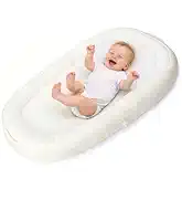 Baby Lounger | Infant Support Cushion for Newborn 0-24 Months, Portable Washable Baby Nest with Thickened Firm Support, Cozy Hug-Like Surround for Play & Feeding, CPSC 16 CFR 1243 Compliant