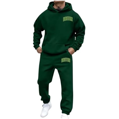 Men's Casual Sport Hoodie and Tracksuit Set Cover