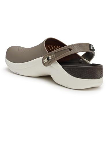 Image of URJO Italia Meta Men's & Boys' Casual Clogs /Sandals | Soft Sole, Waterproof & Lightweight | Comfortable, Extra Soft & Stylish with Adjustable Back Strap | Indoor & Outdoor Everyday Wear (URJO by Neoz)