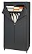 WENKO Kleiderschrank Deep Black mit Ablage