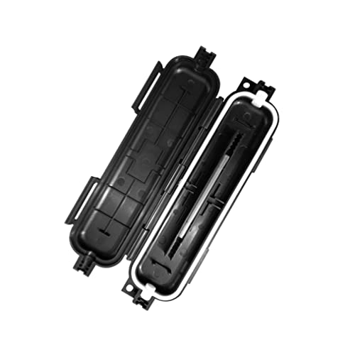 FTTH Fiber Optic Protective Box Heat Shrinkable Tube Waterproof Drop Cable Case Protective Box Shell - 2PCS