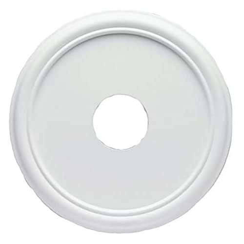 Westinghouse Lighting 7773340 Rosetón para Techo con Acabado Blanco Liso 40 cm