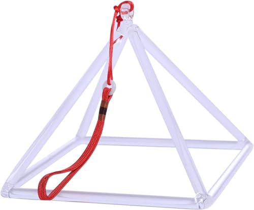 Sound Healing Quartz Clear Crystal Singing Pyramid 8