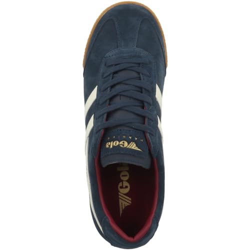 Image of Gola Equipe Suede - Sneakers for Men - Contrasting Wingflash - Heel Return - Durable Cupsole - Low Silhouette