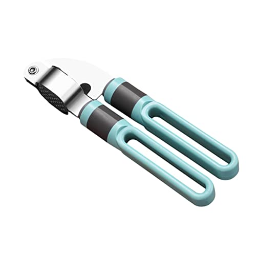 BRIGHTFUFU 1 PC Kitchen Stainless Steel Garlic Press Mincer Garlic Crusher for Easy Crushing Saving Kitchen Utensil for and Ginger Preparation