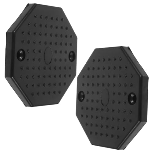 GRIRIW 2pcs Lift Pad Adapter Jack Pads for Trailer Floor Jack Stand Pad Floor Jack Pad for Stand Bottle Jack Pad Pinch Weld Jack Pad Jack Pads for Floor Jack Floor Mat Rubber Rv