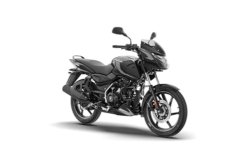 Bajaj Pulsar 150 SD Ug Motorcycle/Motorbike Ebony Black Grey Book...