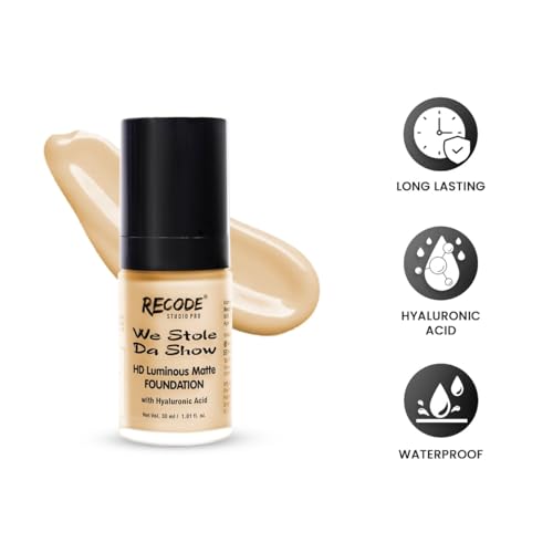 Image of Recode HD Luminous Matte Foundation 30 ML | 02 | BHARAT