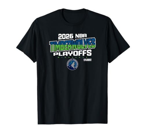 NBA Official 2026 Playoffs Minnesota Timberwolves Next Level T-Shirt