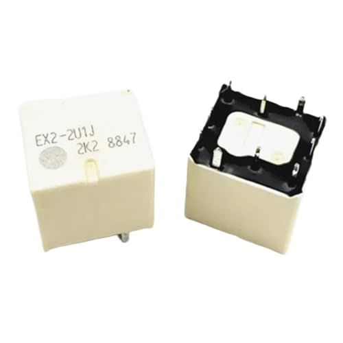Relais 12VDC EX2-2U1J 10 PIN commutation stable auto lot de 10 - 2