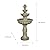 SunJet 42.5” High 3-Tiers Modern Concrete Outdoor Water Fountain - Round Large Outdoor Fountains and Waterfalls for Garden, Patio, Yard, and Deck Decor, Featuring Natural Stone Look