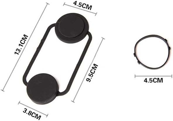 Miniatura 2 de FMA Cubierta táctica de la lente de goma para PVS15 maniquí visión nocturna gafas modelo PVS15 NVG lente cubierta protectora