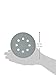 ALI INDUSTRIES 12052 5 Shopsmith Sandpaper Hook&Loop 0grit, Grit10, Color