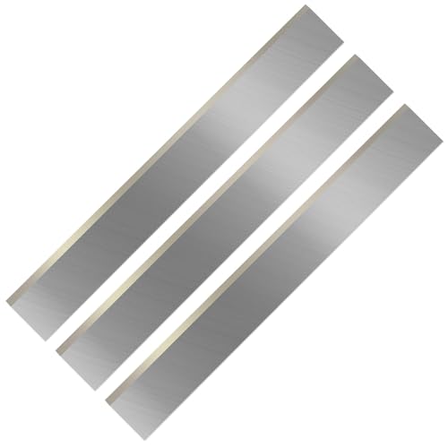 3 uds cuchillas cepilladoras cuchillos TCT HSS 260mm × 20mm × 3mm for máquinas de superficie espesadoras y cepilladoras eléctricas (Color : 260X20X3mm-3PC-HSS)