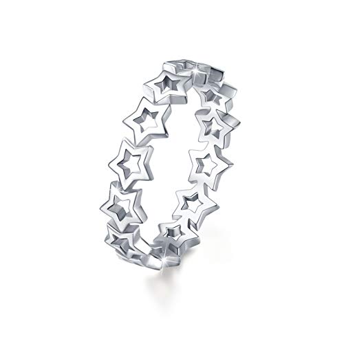 Star Ring for Women 925 Sterling Silver for Lovers Gifts
