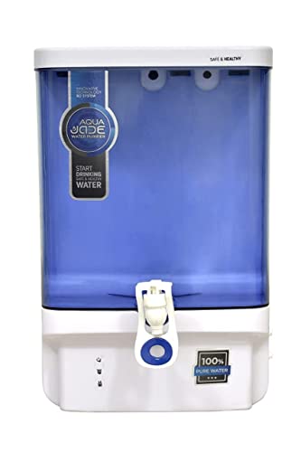 Image of Aqua Jade Advanced Water Purifier | RO + UV + UF + TDS Control | 10 Litre Capacity (White Blue)