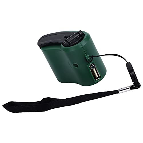 Cargador portátil manual USB para celular con luz LED miniatura 5