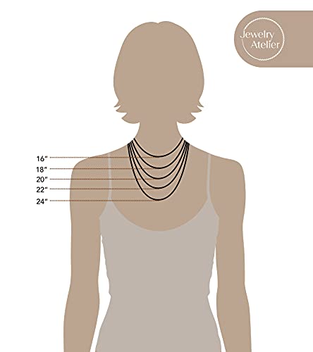 Jewelry Atelier Gold Chain Necklace Collection for Women and Men - Box, Clip & Cable4