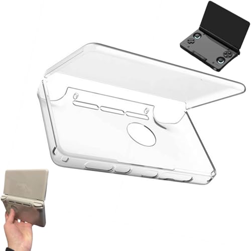 Transparent TPU Case for Ayn Thor Shockproof Scratch-Resistant Anti-Slip Protective Cover Game Console Accessories Compatible with Ayn Thor