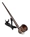 Matchpipe Churchwarden tobacco pipe stand hand carved stand - Made specifically for pipes