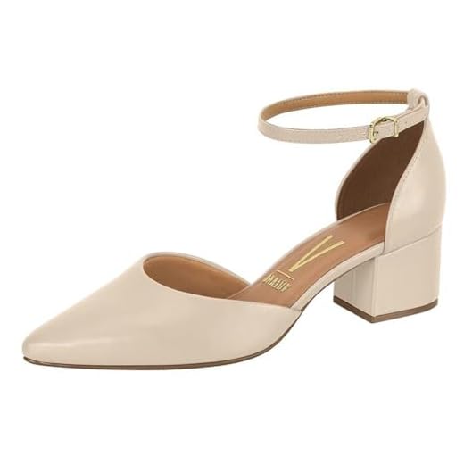 Scarpin,Casual,Vizzano,Feminino,CREME, 35