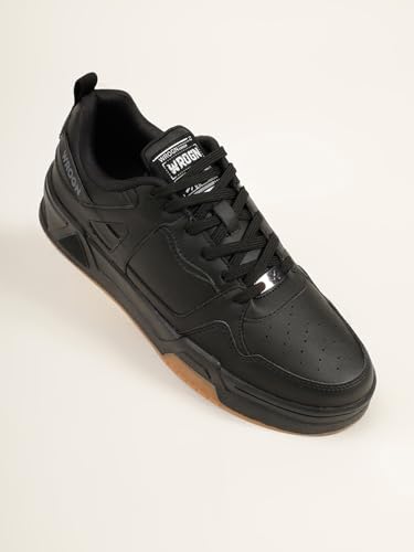 Image of WROGN Men's Black Casual Sneakers